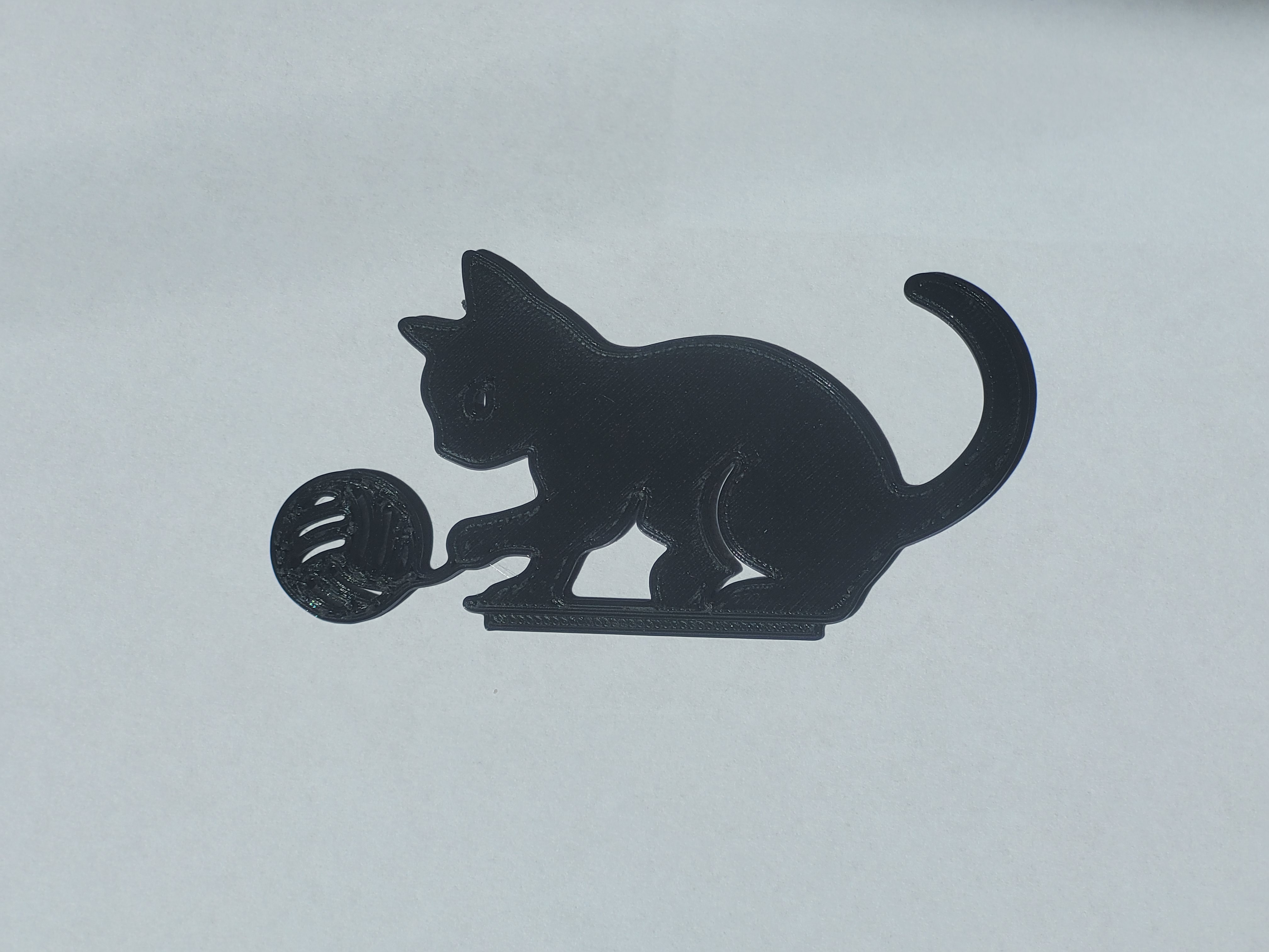 Light Switch Decoration (Cat with Ball) remix