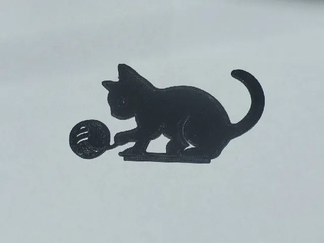 Light Switch Decoration (Cat with Ball) remix