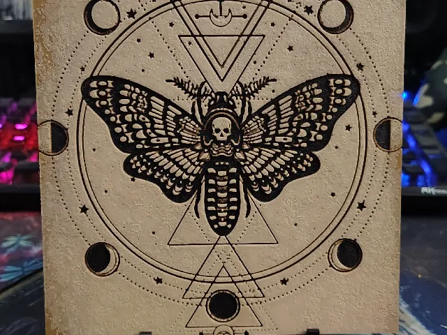 Death's Head Moth #2 Hueforge