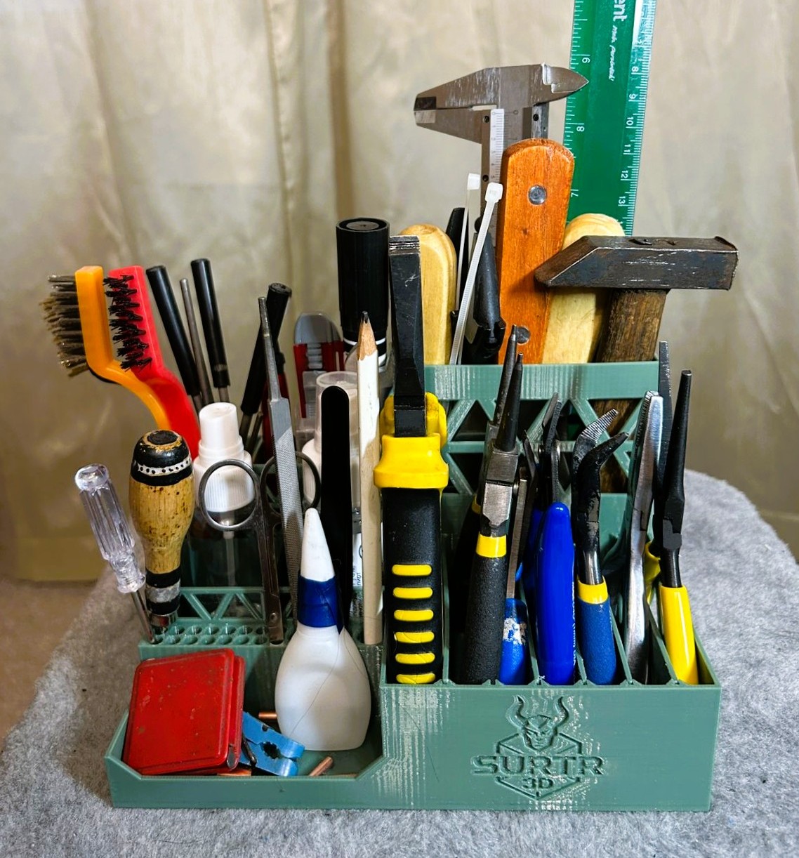 Organizer for 3D printing tools