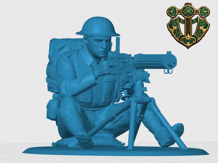 British Machine Gunner — miniatura 3