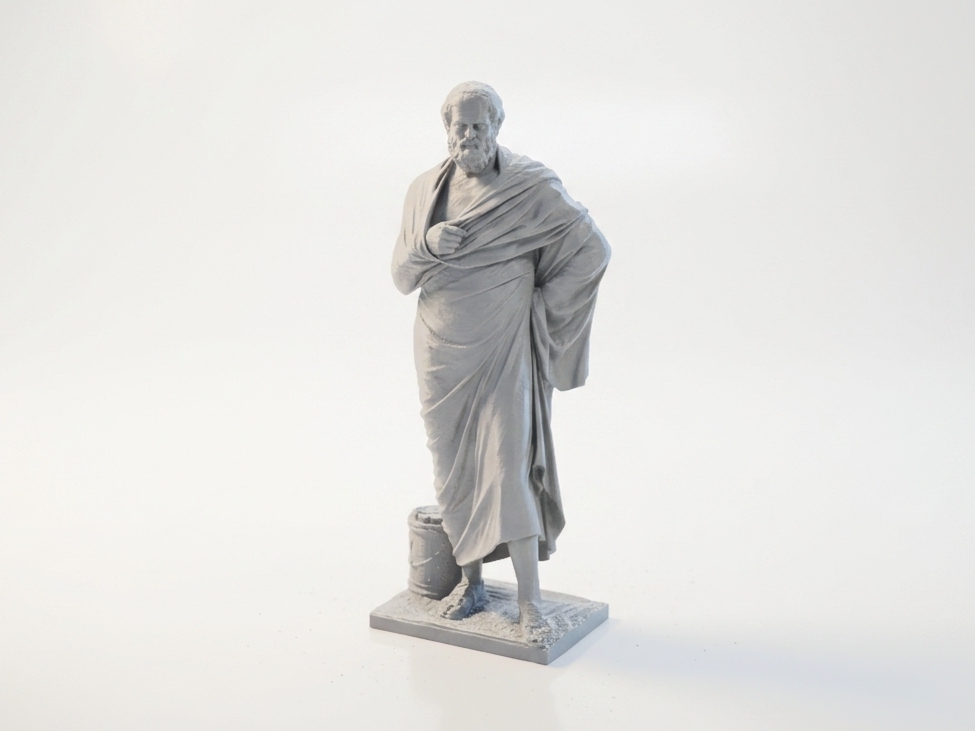 Sophocles Classical Greek Philosopher Statue 3D Printable
