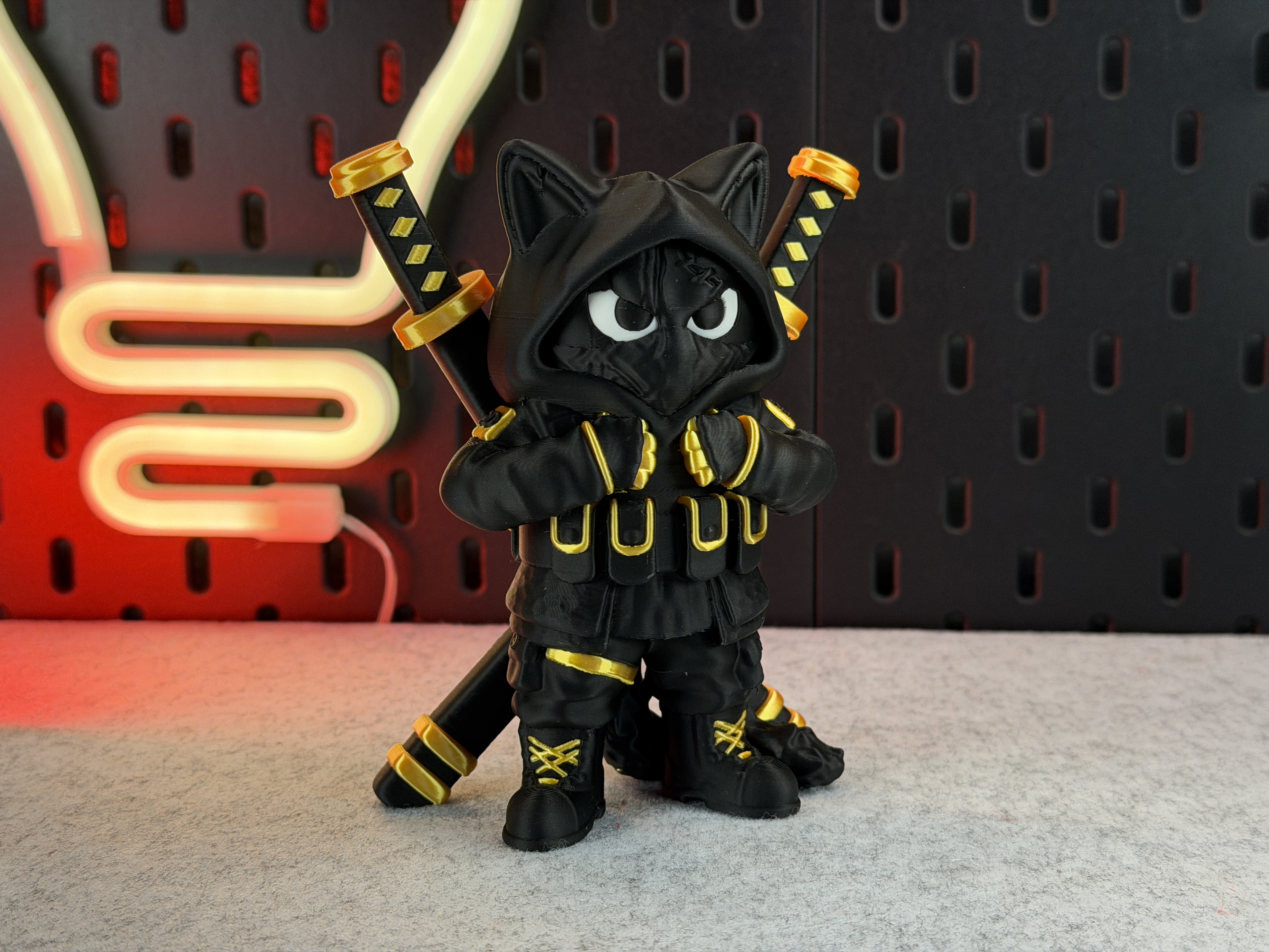 Miniatura 9 do modelo 3D Ninja Cat