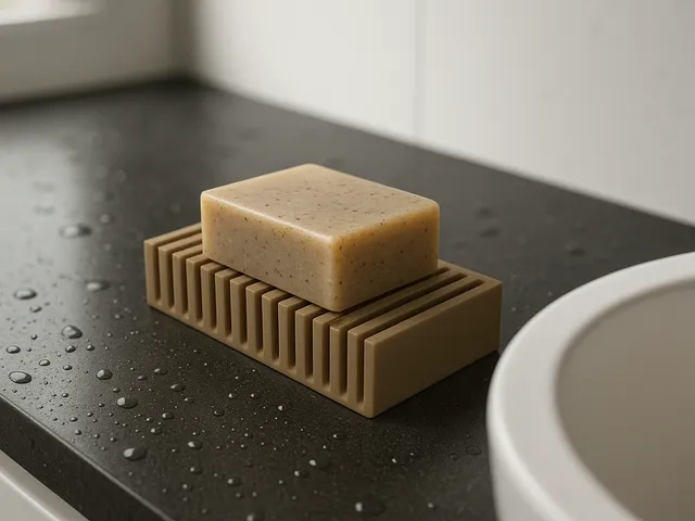 ART DECO Bathroom soap holder tray