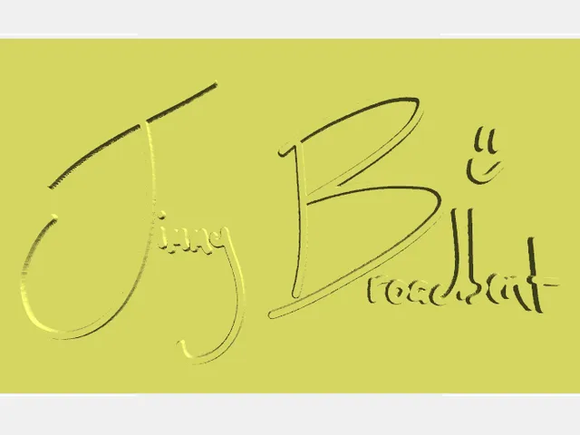 Jimmy Broadbent Signature Sign