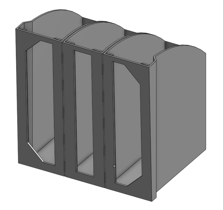 Harbor Freight Stackable Tilt Bin Bin Inserts - Windowed and Windowless — thumbnail 10