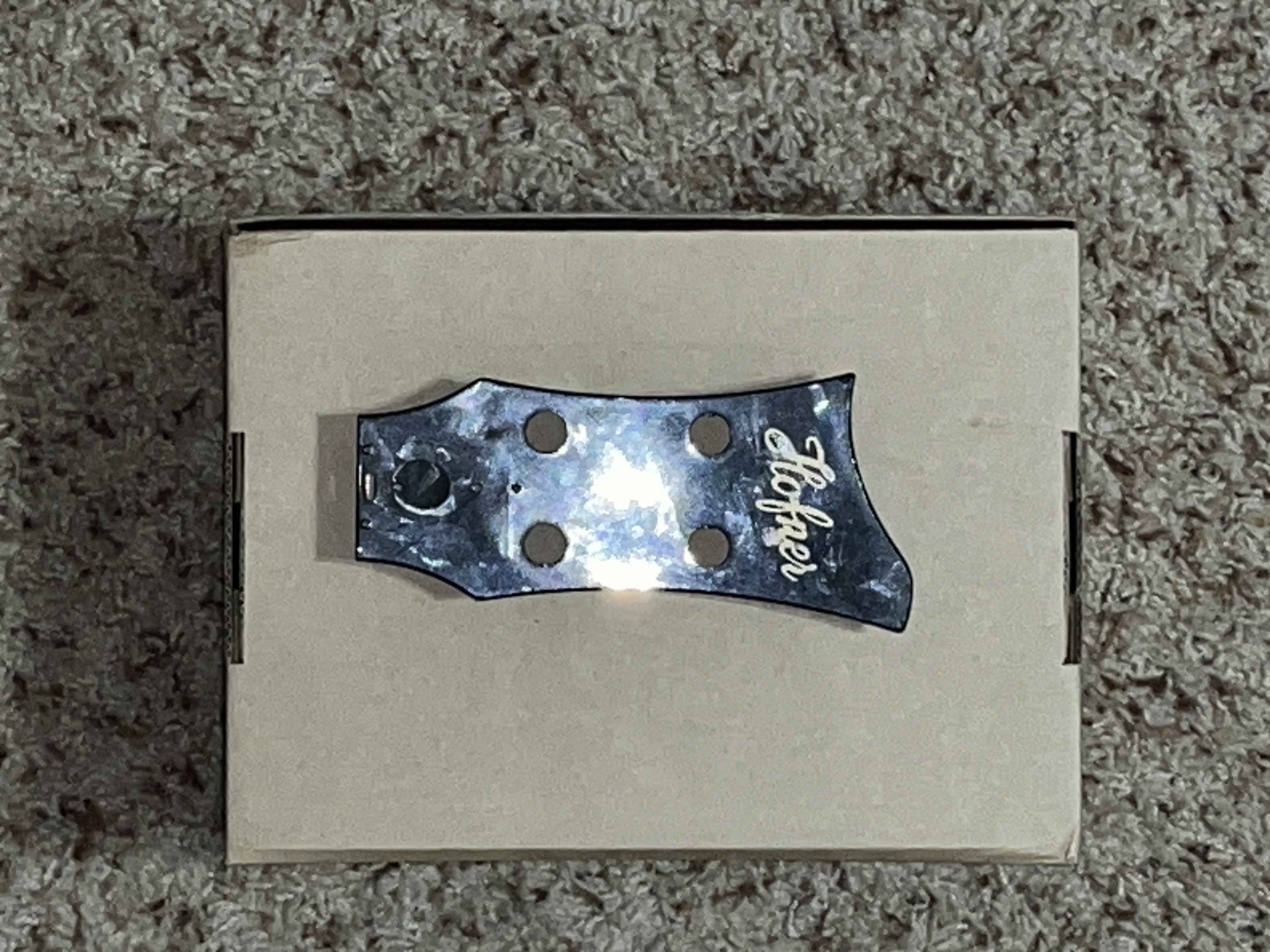 Beatles Rockband Hofner Headstock