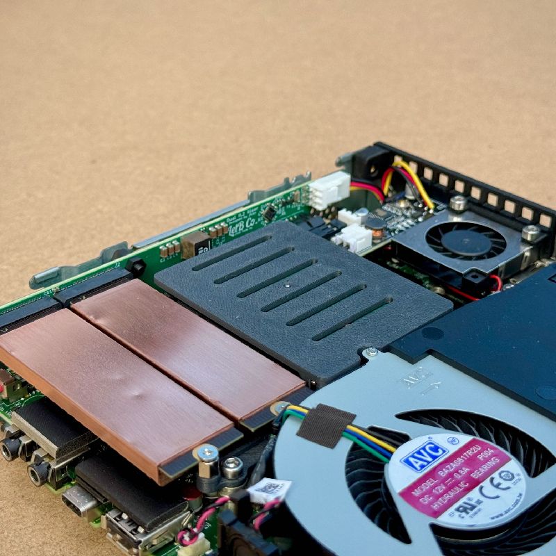 35mm Fan Bracket for Lenovo ThinkCentre M920 Rear with Speed Controller ...