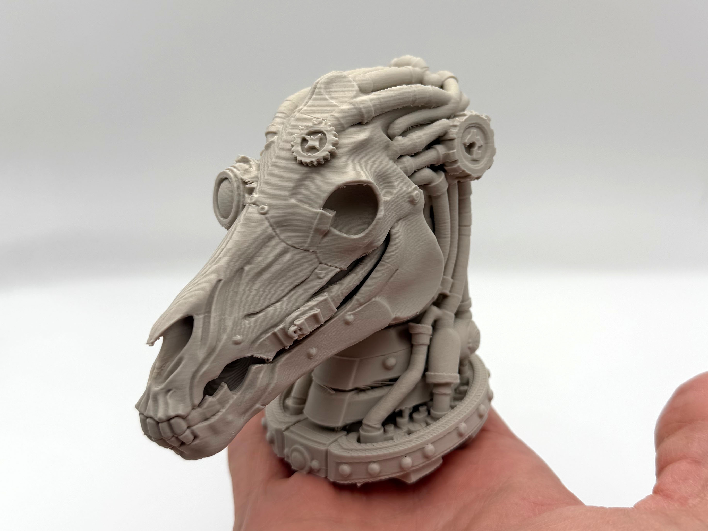 Steampunk Horse Bust — thumbnail 2