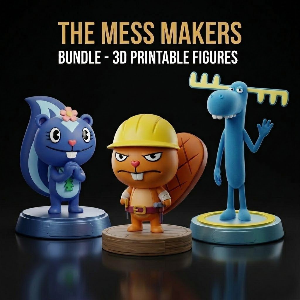 Handy Petunia Lumpy | Happy tree friends Bundle