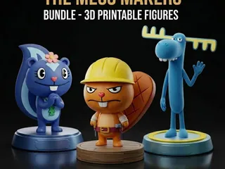 Handy Petunia Lumpy | Happy tree friends Bundle by Ezequiel