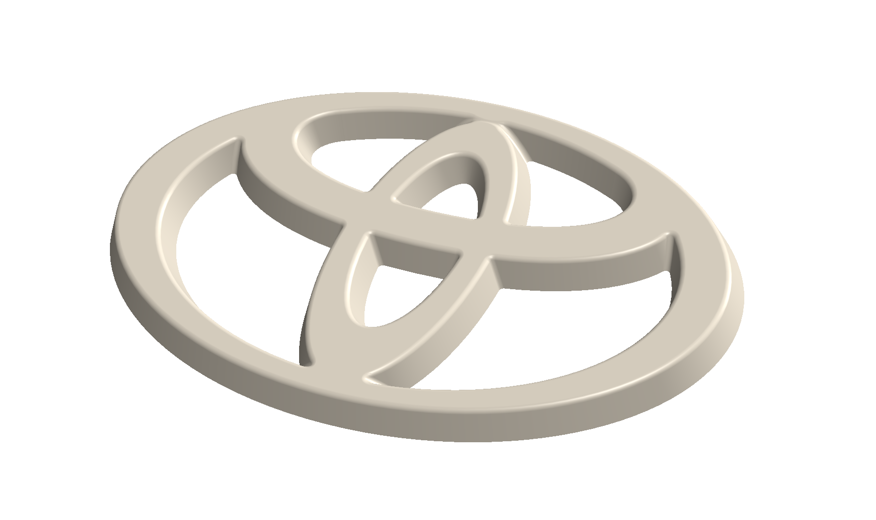 Toyota badge 10cm