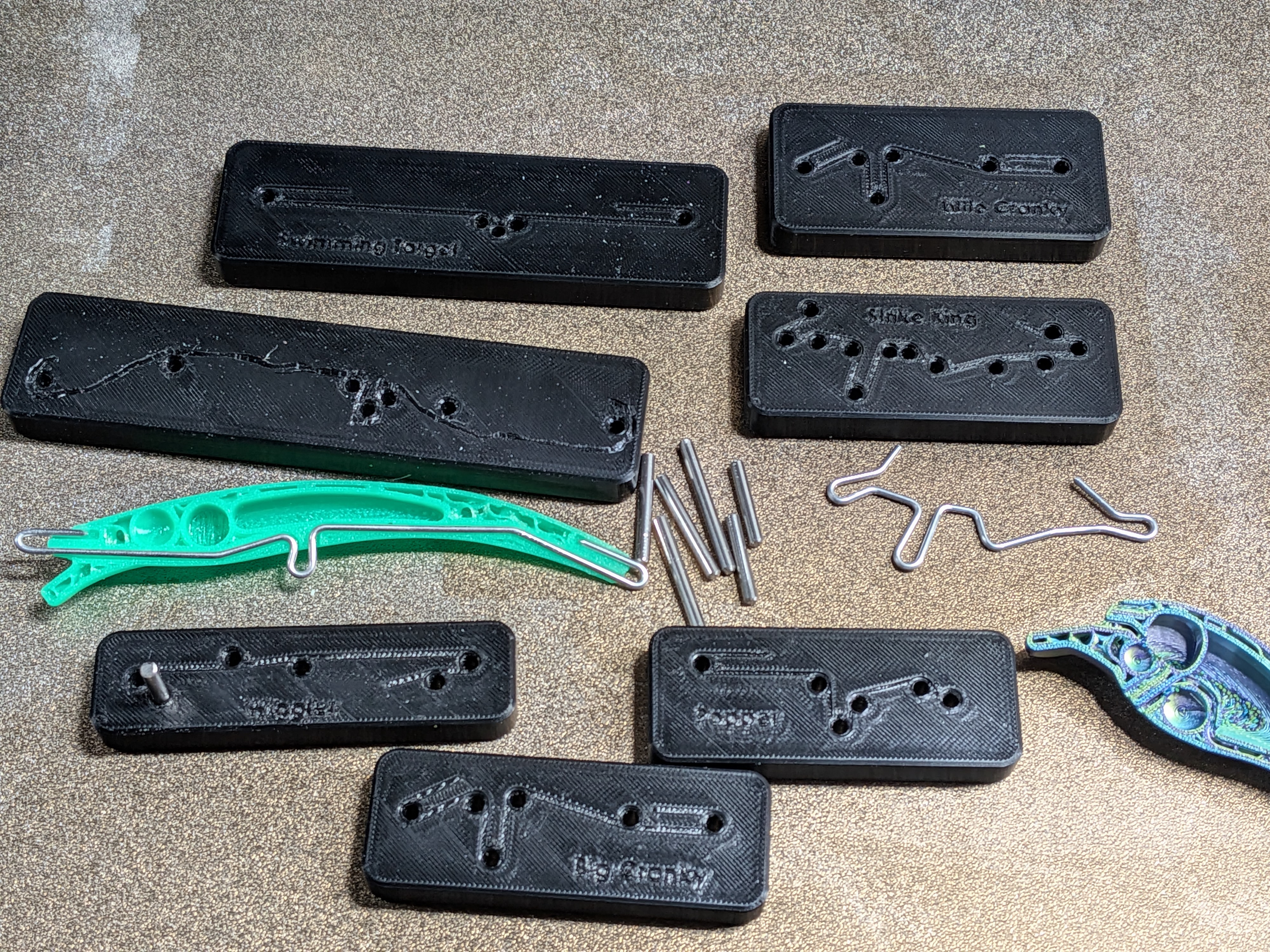 Fishing Lure Collection #2 - Wire Bending Jigs