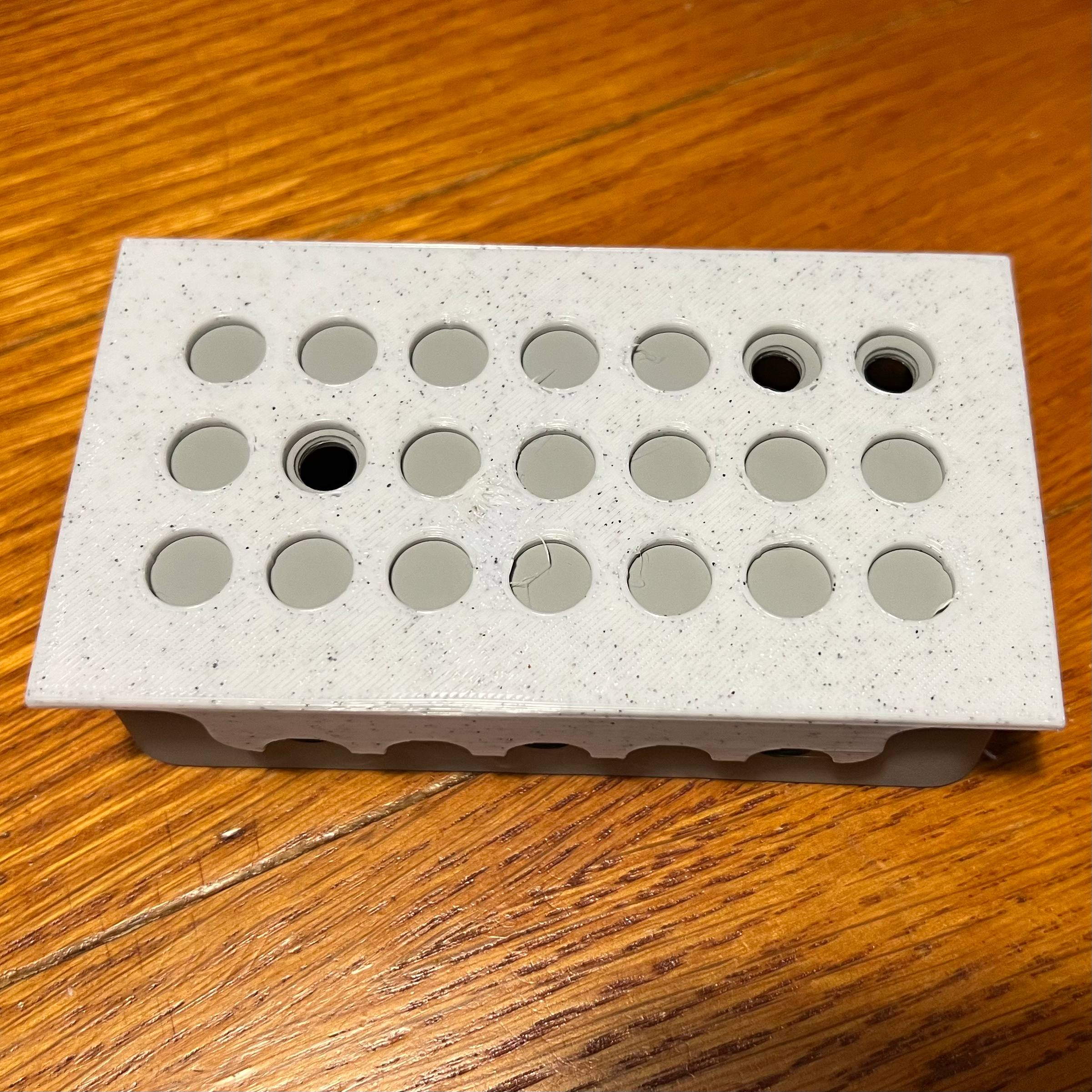 1590B Enclosure Drilling Jig (Equal Distance)