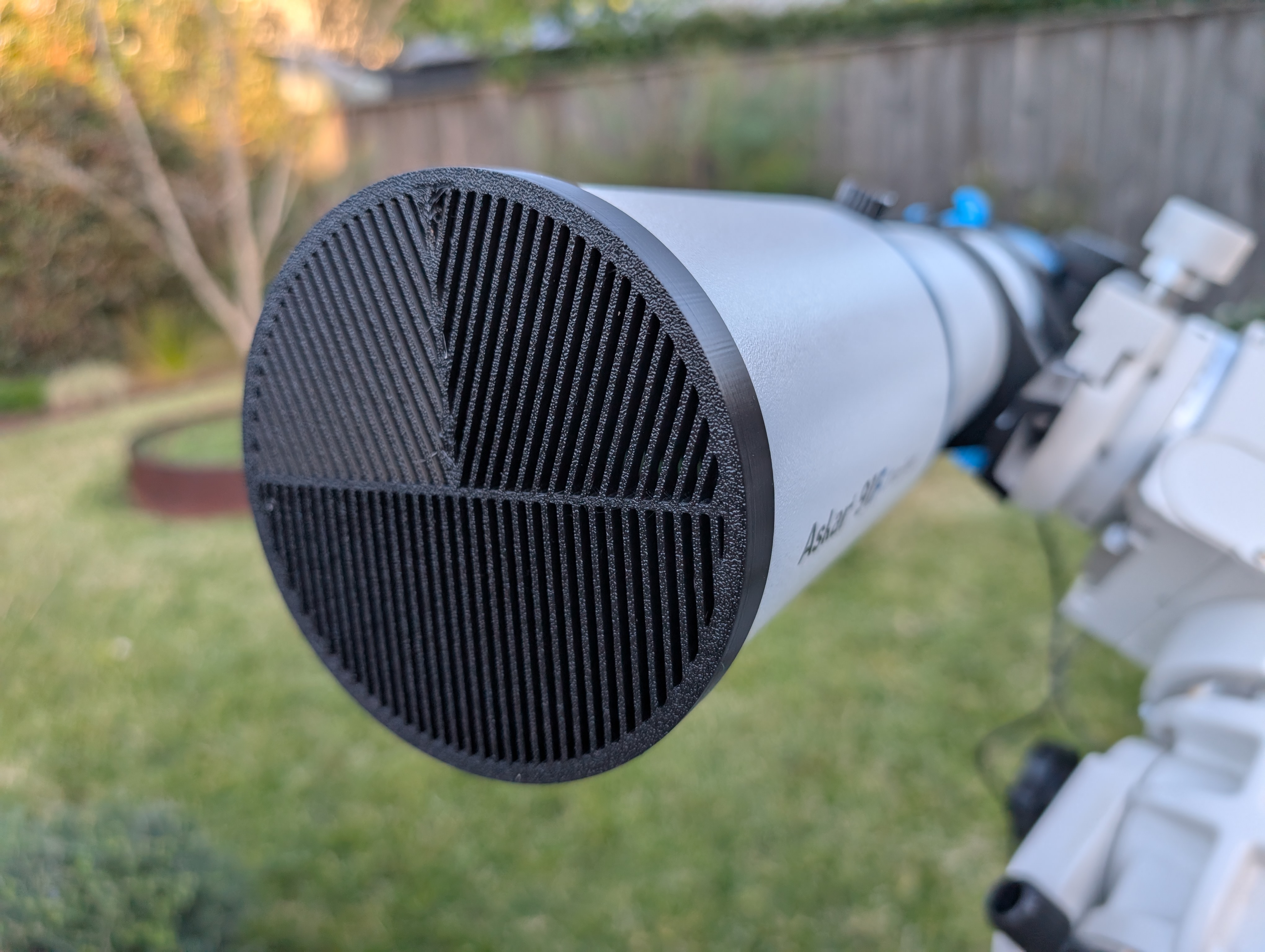 Bahtinov Mask for Askar 91F refractor