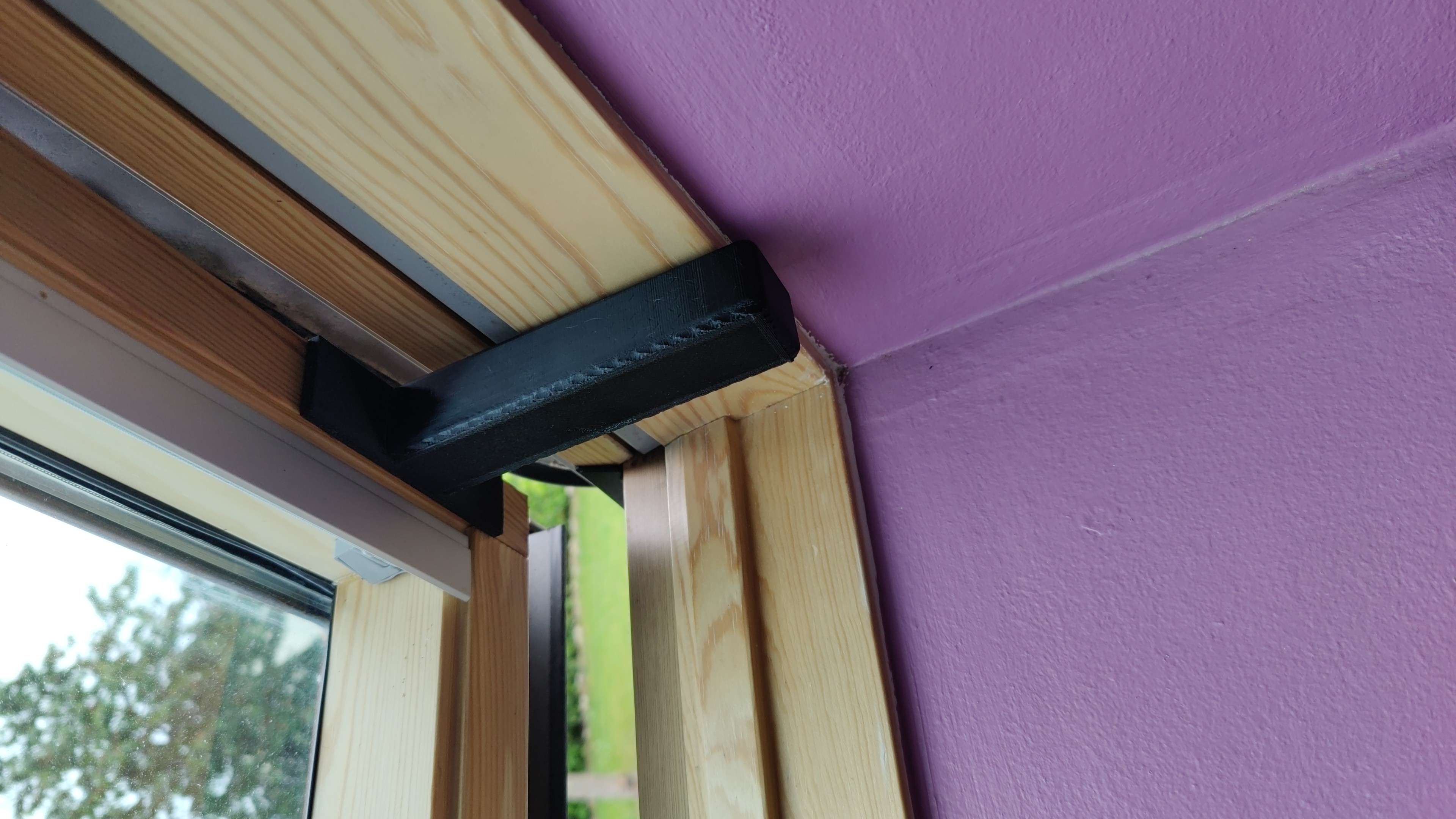 Support Velux ouverture