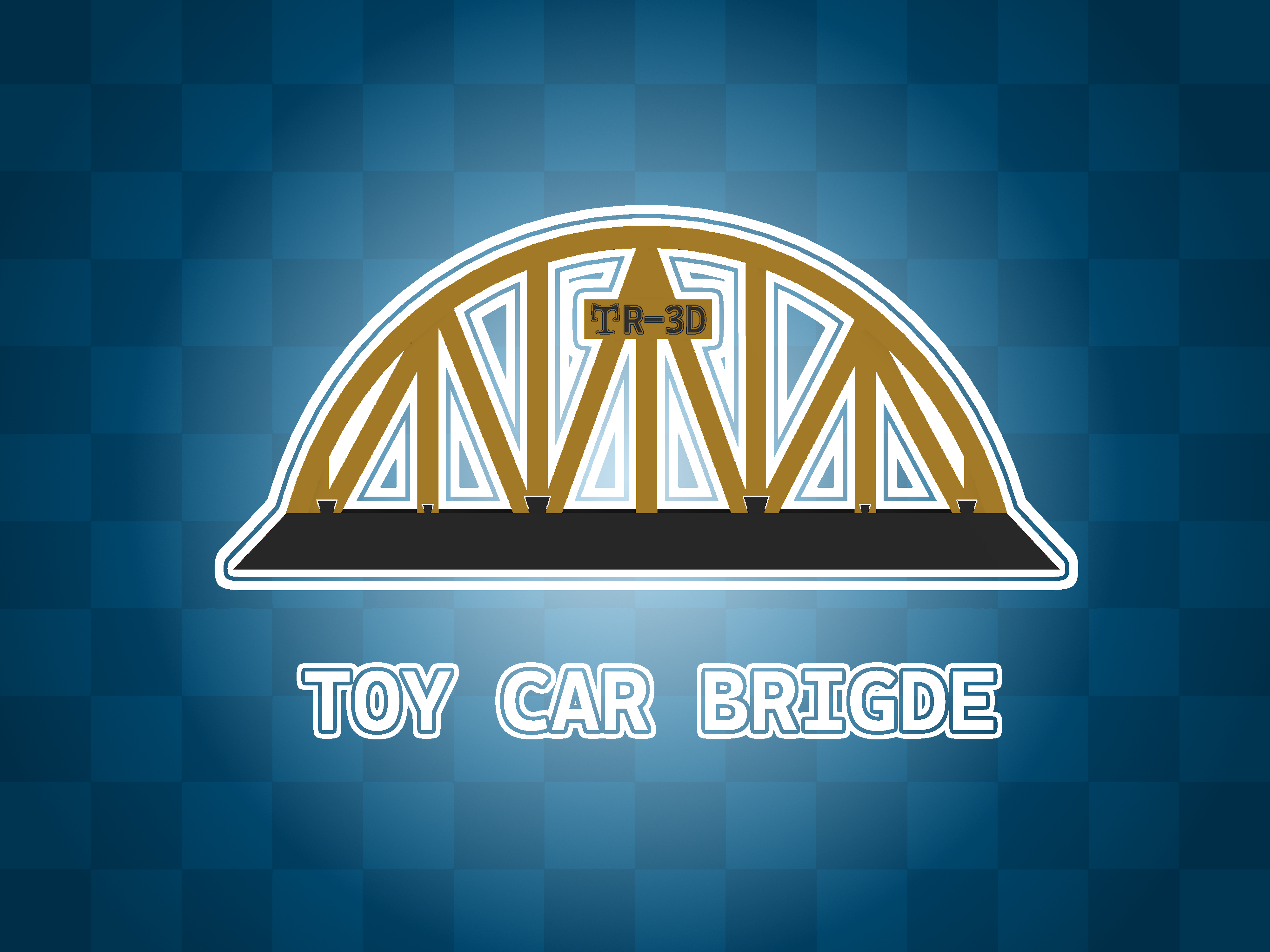 Toy car bridge