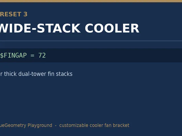 Customizable Tower Cooler Fan Upgrade Bracket - 92 to 120 mm