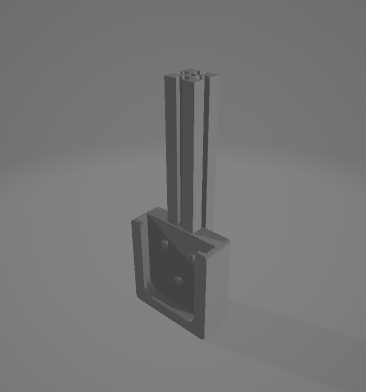 Apple tv remote holder with MakerBeam