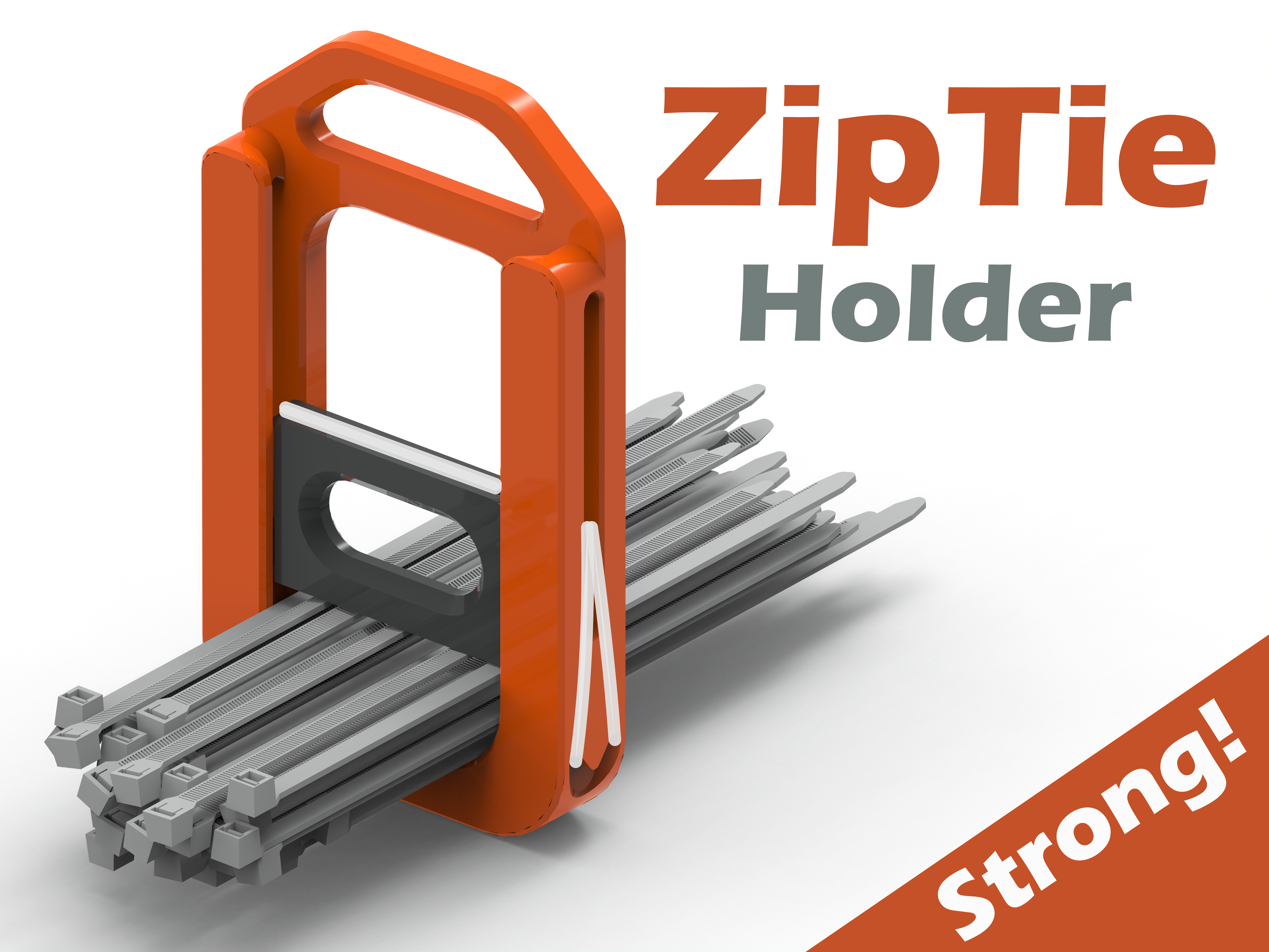 ZipTie Belt Holder