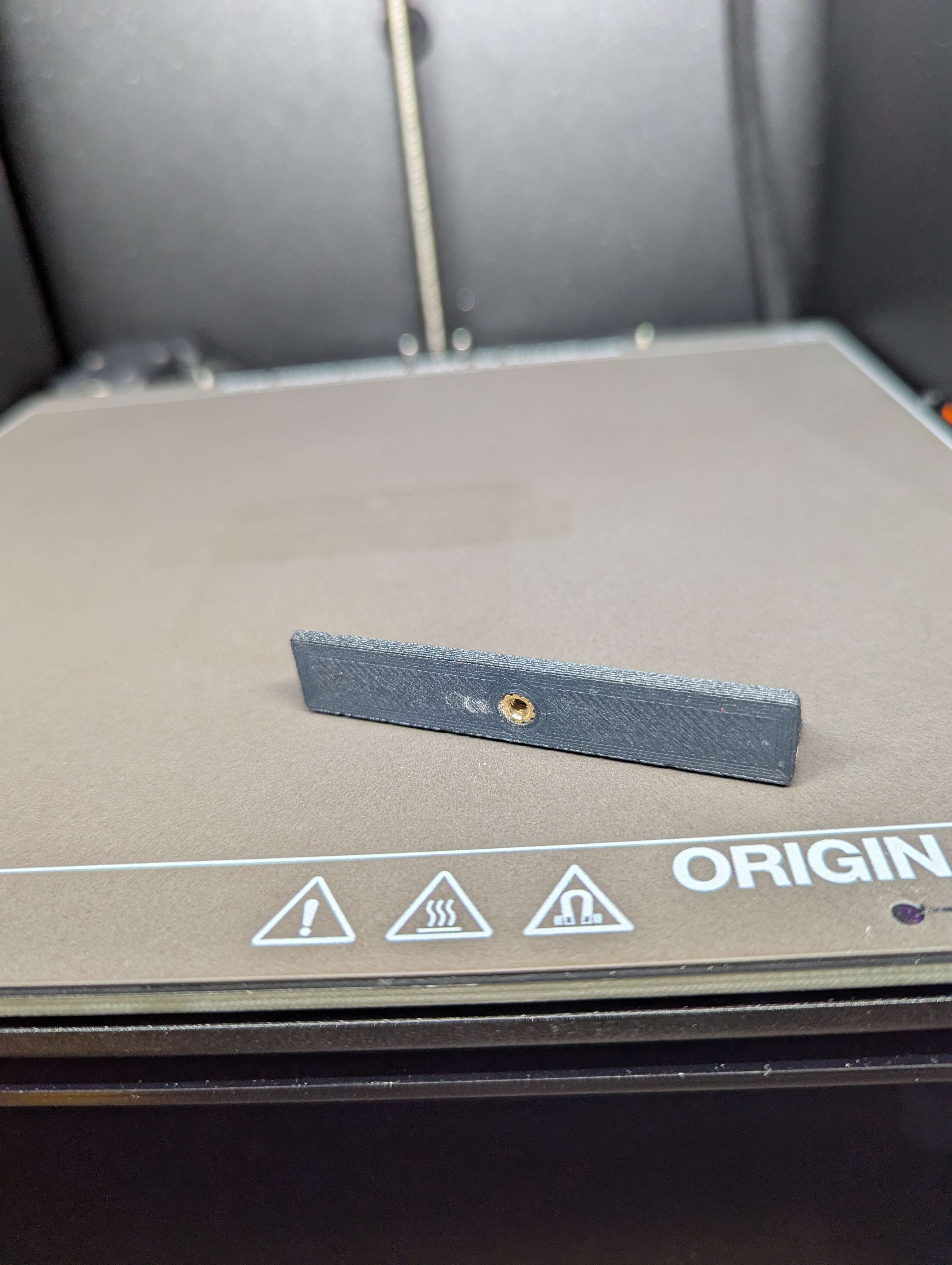 Prusa Core One Door Handle Wedge 3D model thumbnail