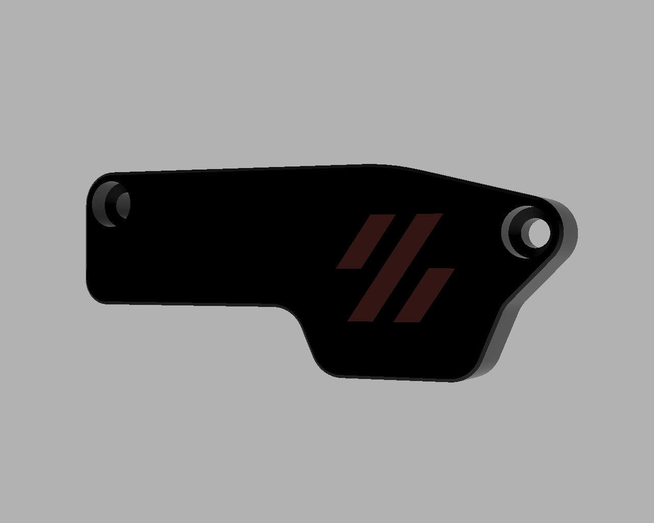 Voron 2.4 Y Endstop Relocation Low Profile - MMU remix 3D model thumbnail