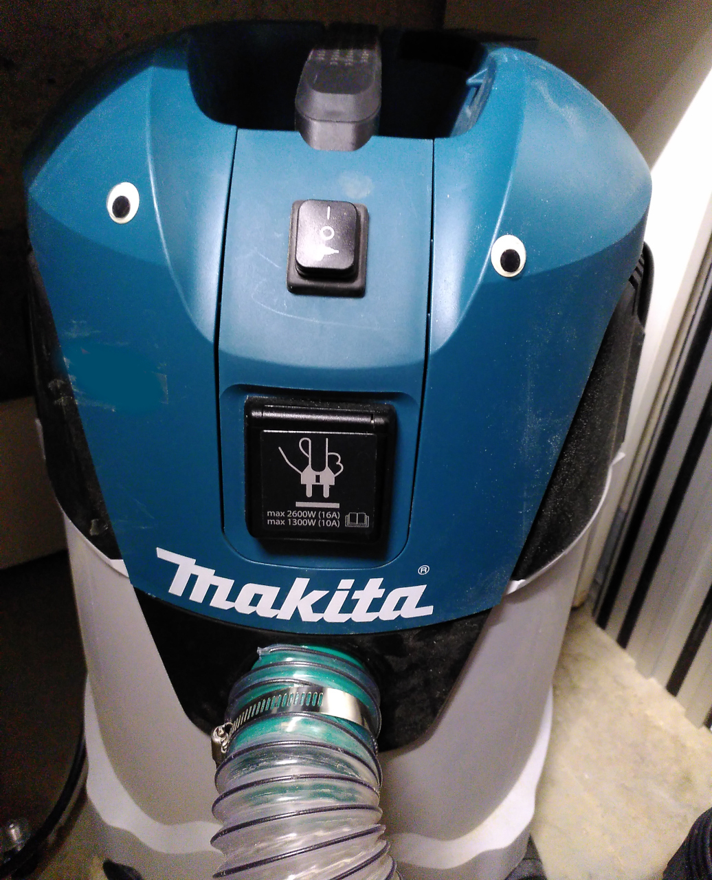 Makita shopvac 63mm hose adapter