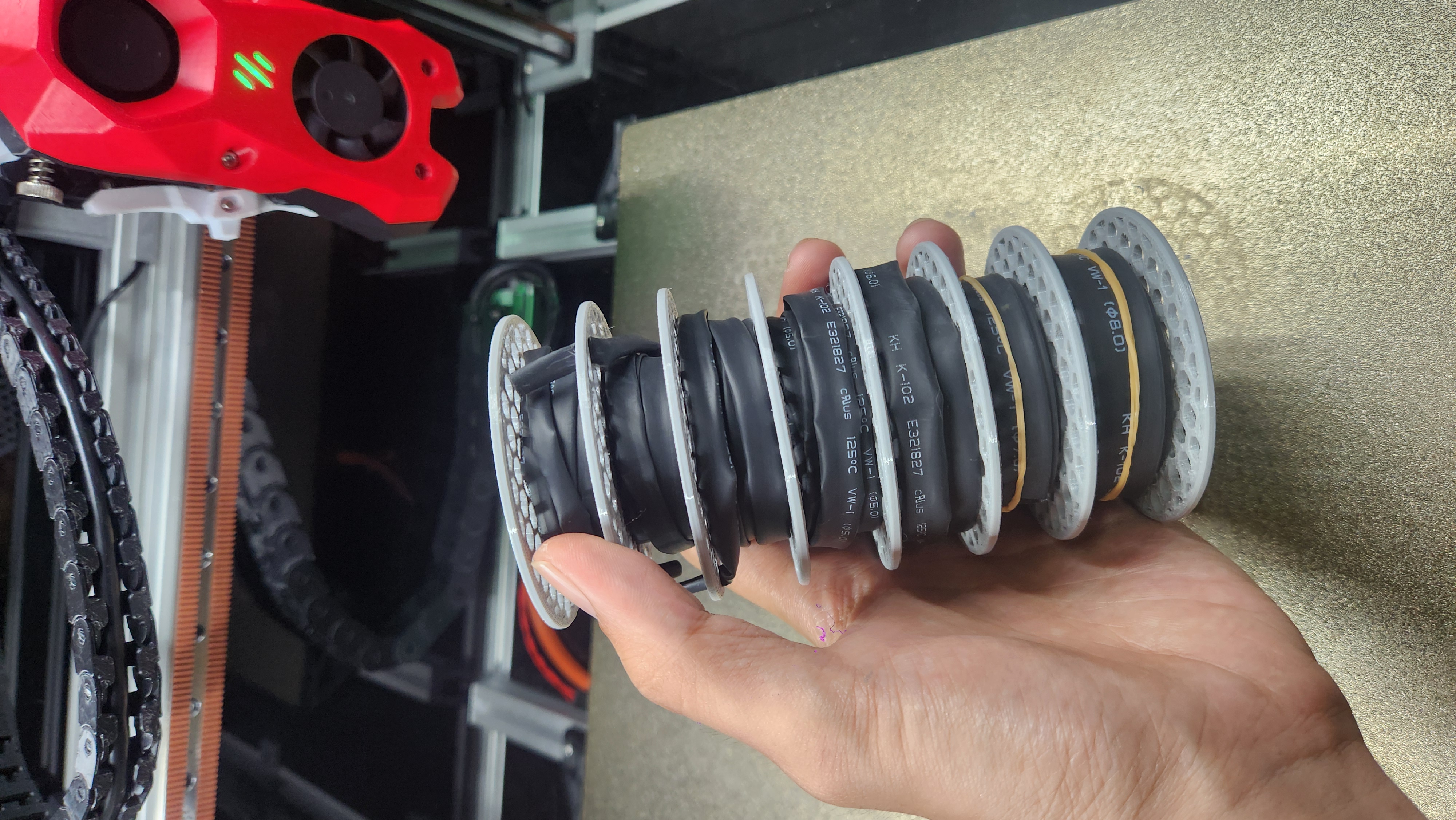 Miniatura 3 do modelo 3D Mini Stackable Wire Spool
