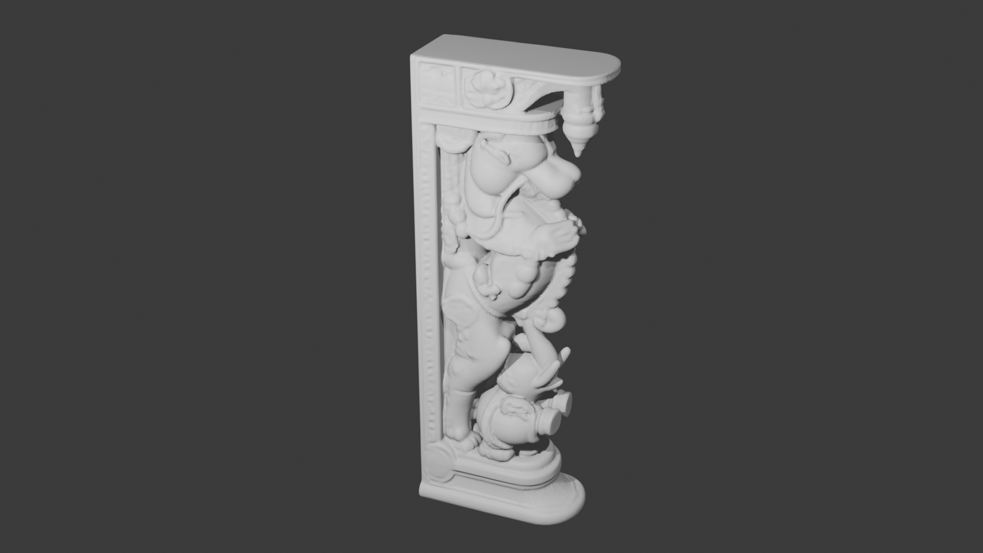 Yali Pillar 3D model