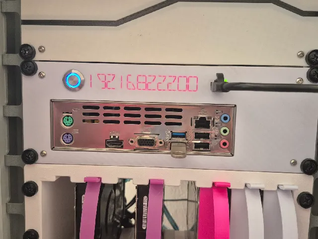 10" 2U Mini Rack mITX Case (with Segment Display Label)