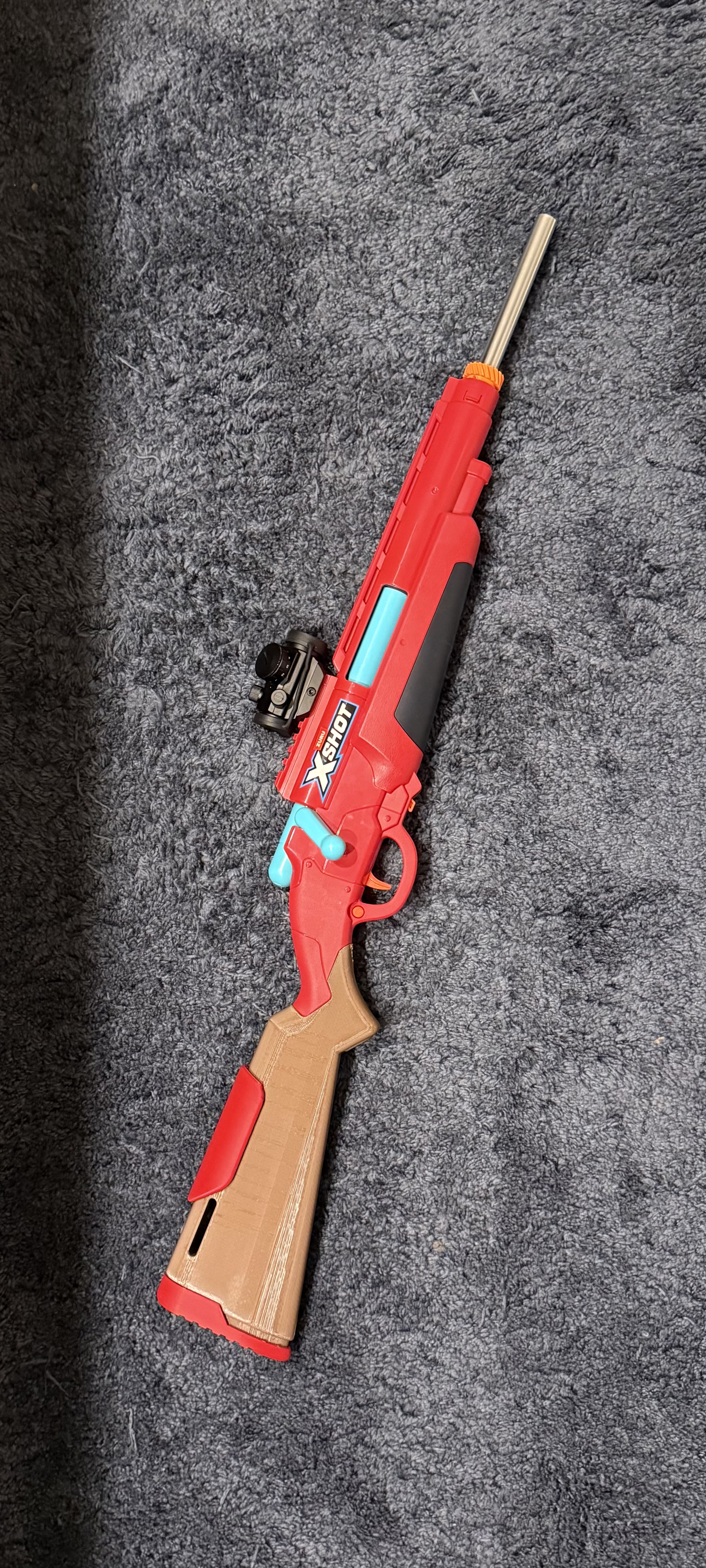 X-Shot Excel Ejector Barrel Mod + Barrel Collet