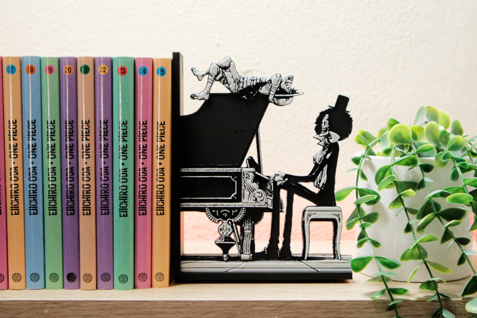 Bookend of Luffy and Brook singing “Bink's Sake” | One Piece Fan Art