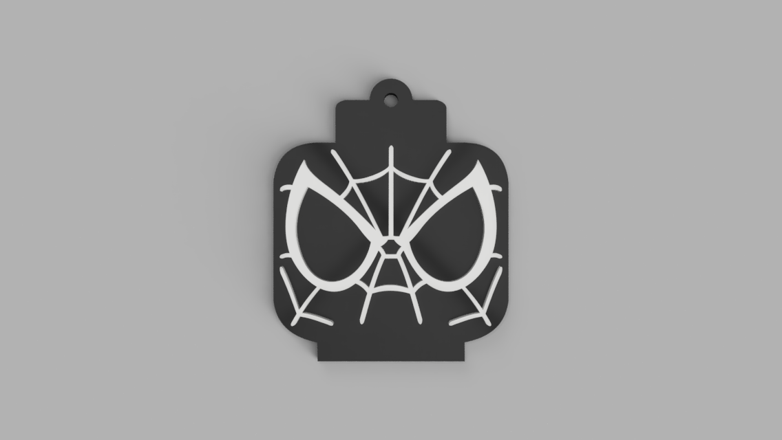 Spiderman keychain
