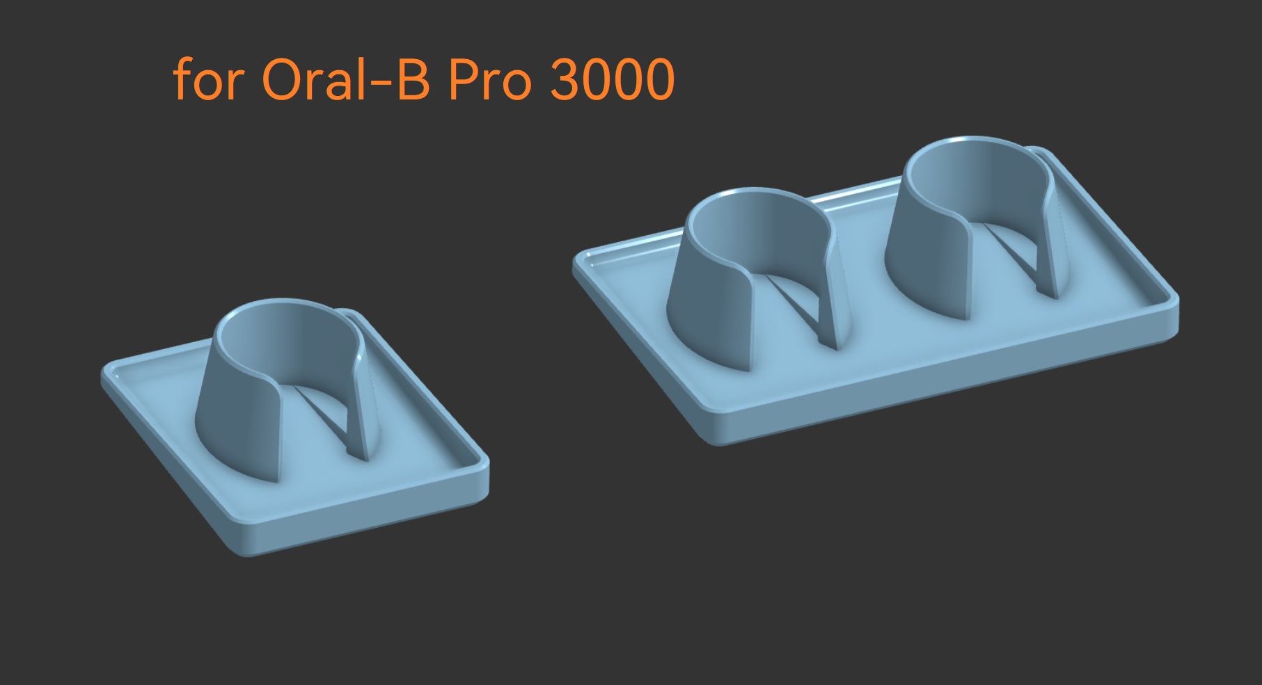 Oral-B  toothbrush stand