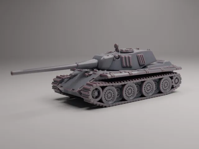Entwicklung E-79 German tank (Panzer Front fictional) (1/64)