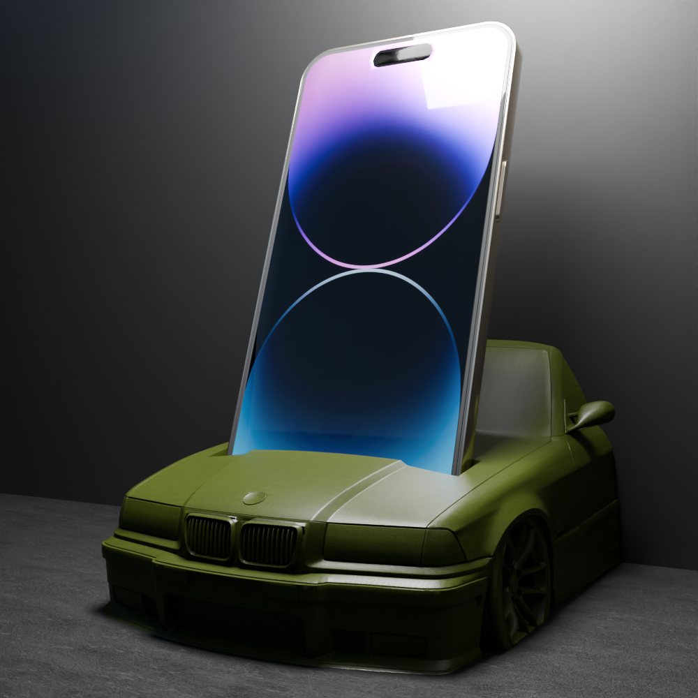 BMW E36 M3 Phone Stand