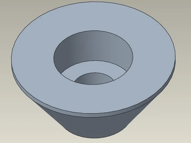 Cold shoe, metric M3 adapter