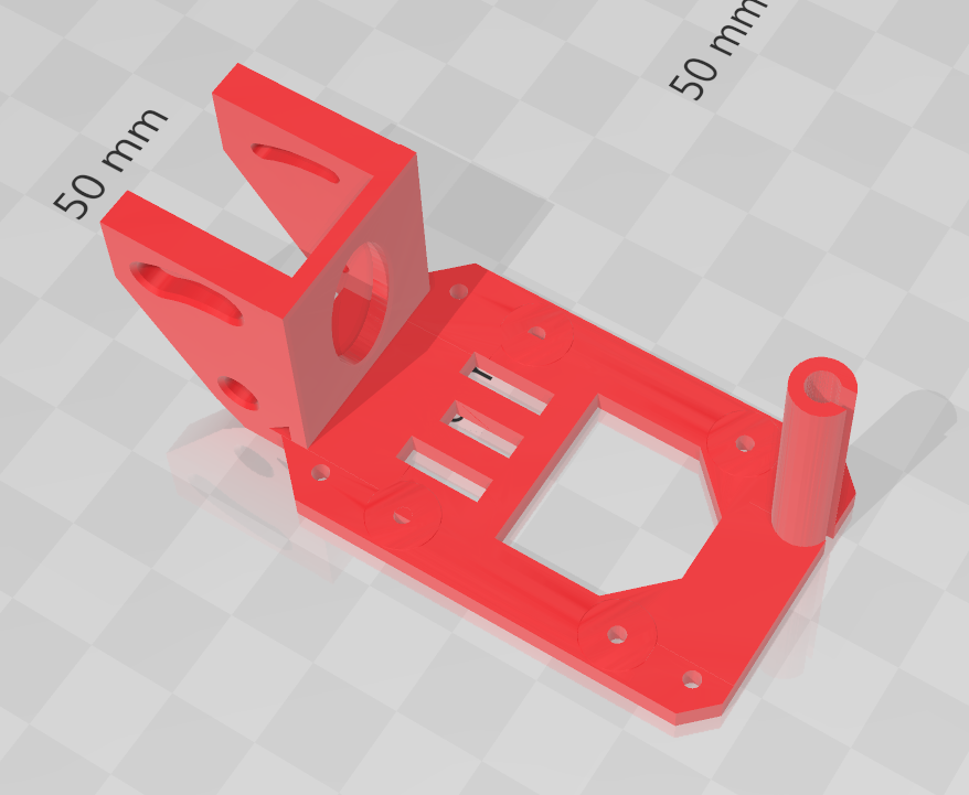 DJI O4 air unit bracket for rc-planes - Halterung für RC-Flugzeuge V1.0