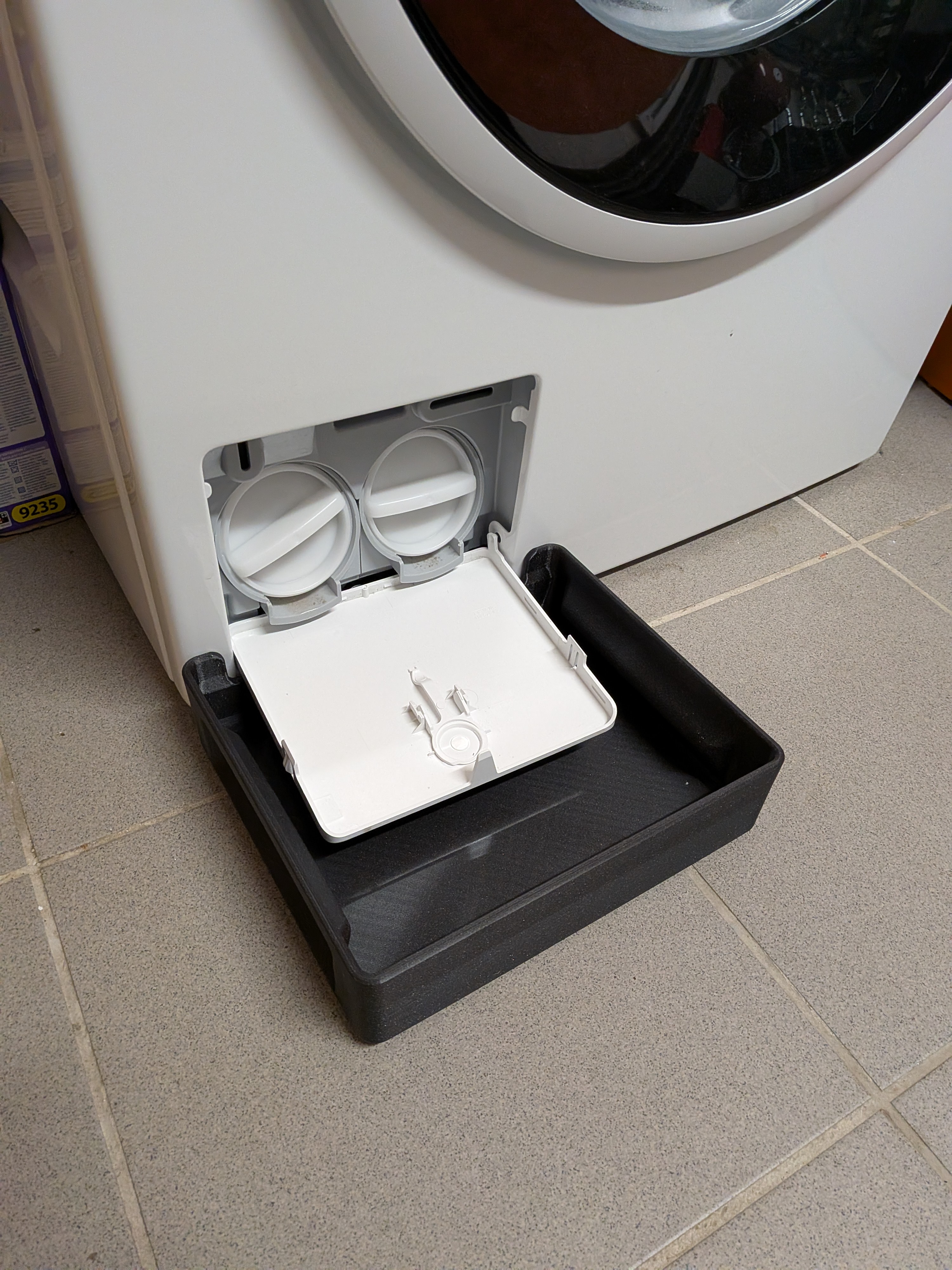 lint filter collection tray / Flusensieb Auffangbehälter für Miele Waschmaschine