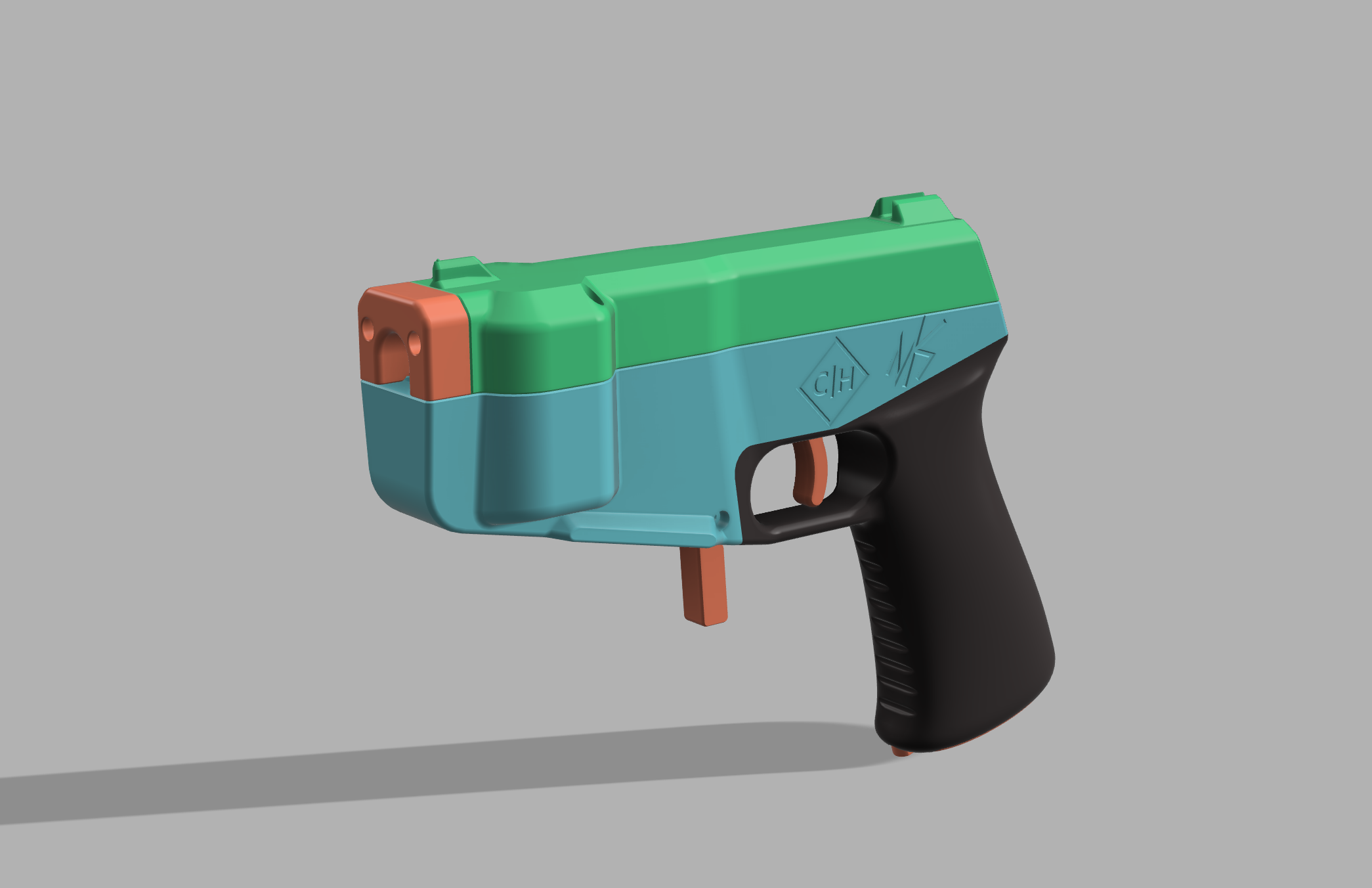 Removable grip/ small printer Forerunner