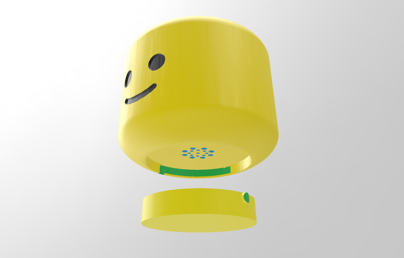 Lego Minifigure Head Pot - Overwatering Protective — miniatura 4