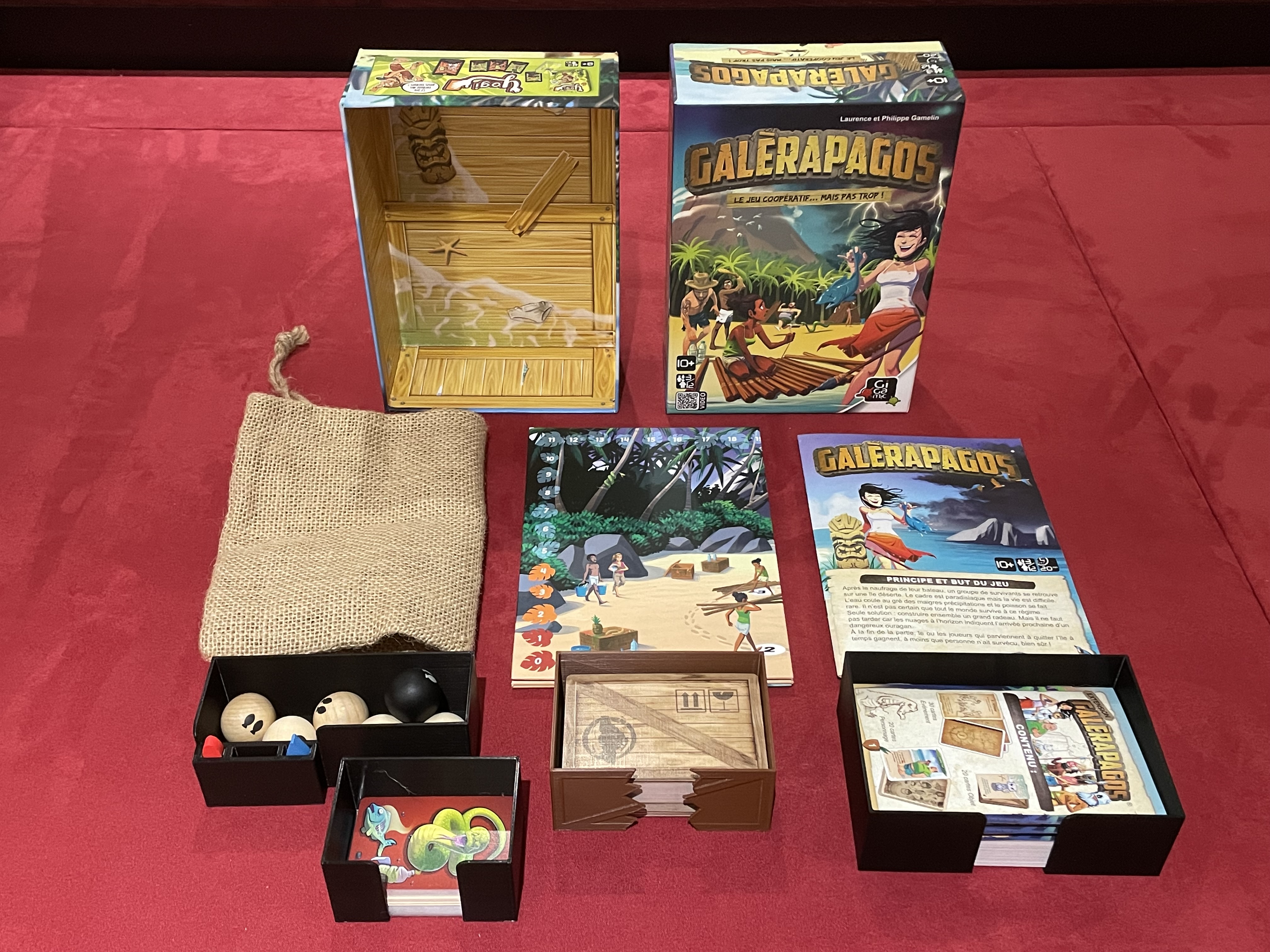 Galèrapagos / Hellapagos insert (+extensions)