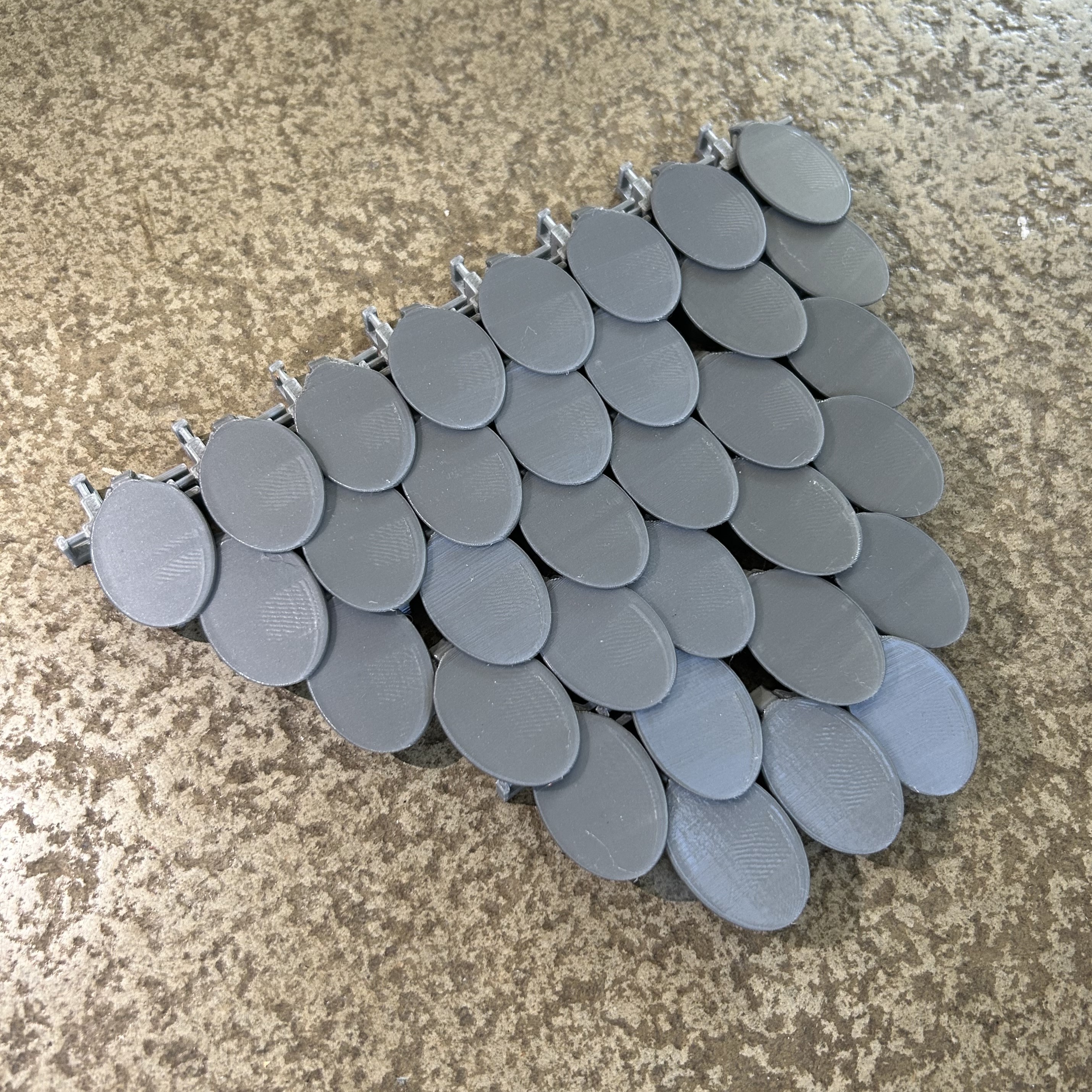 Connectable Rounded Scale Plate