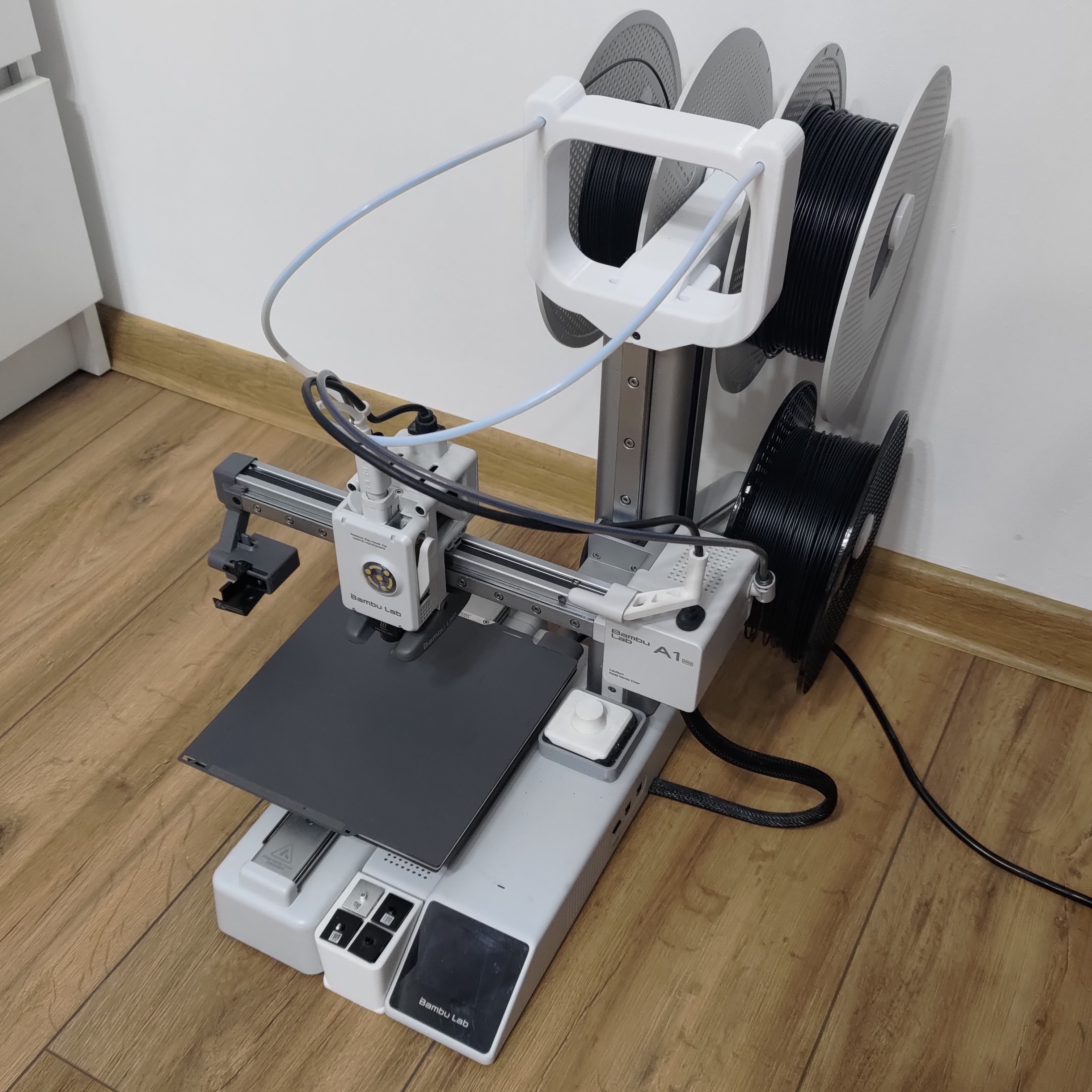 Bambu A1 mini dual spool holder 3D model