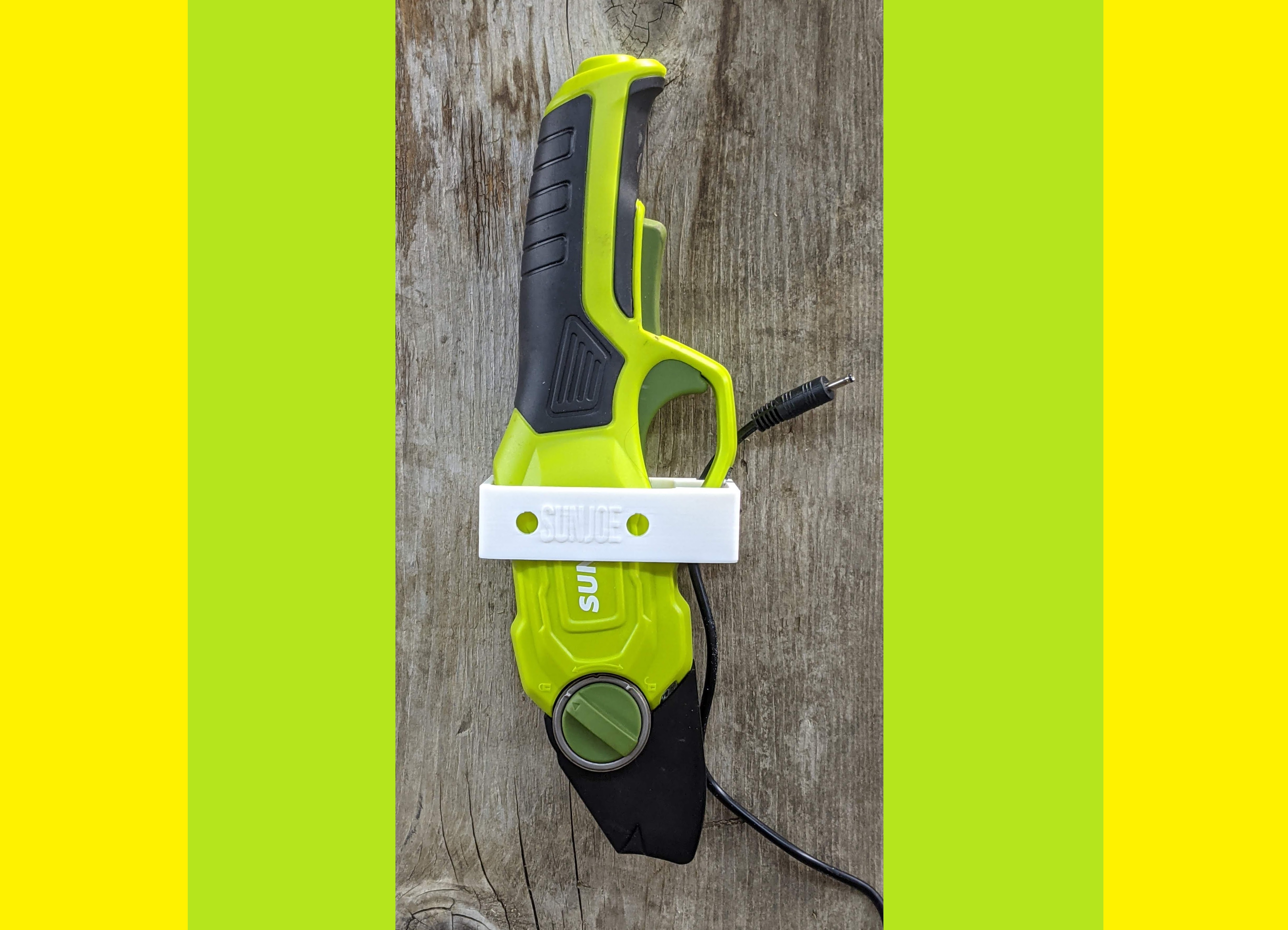 SUNJOE PH3600C Cordless Pruners Holder Wall Mount Sun Joe Power Pruner