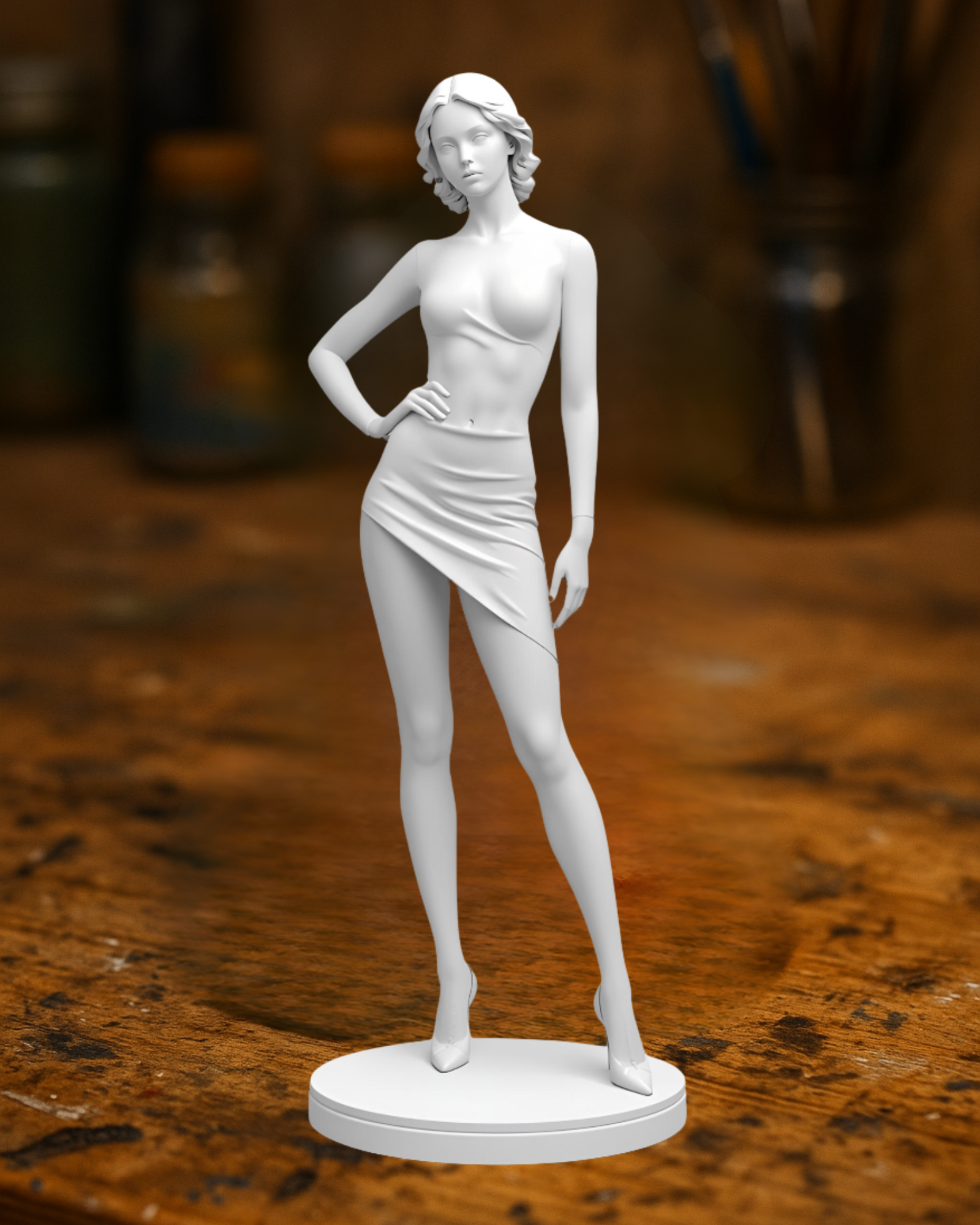 Elegant Female Figurine