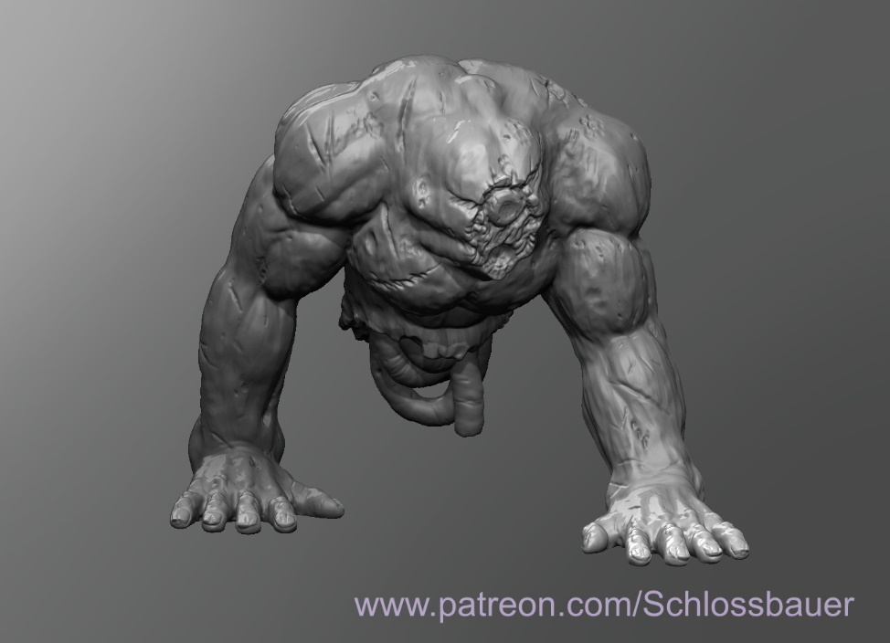 Reanimated Giant Torso