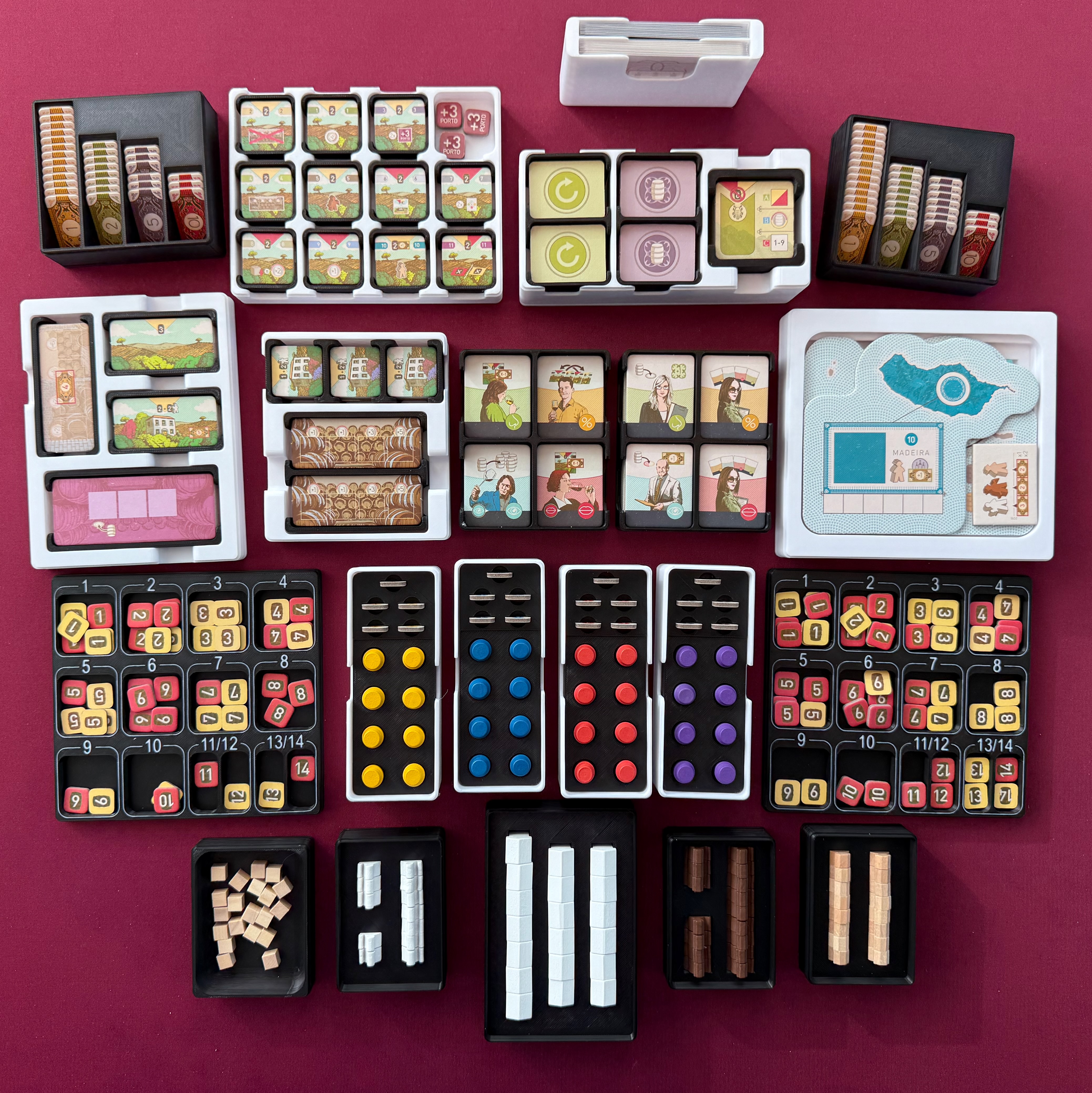 Vinhos (Kickstarter Bundle + Expansion Bundle) insert