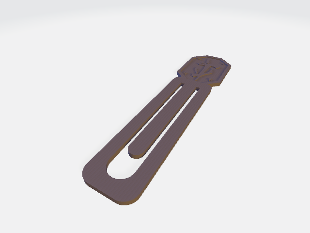DOOM slayer bookmark
