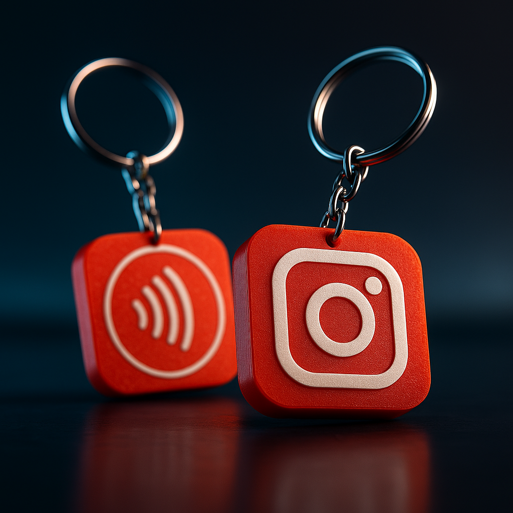 NFC - Instagram Keychain